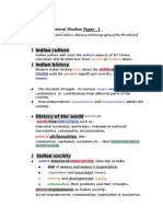 CSE Mains General Studies Paper