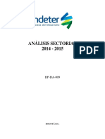 Analisis Del Entorno Sectorial 2014-2015