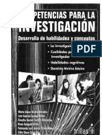 Competencias para La Investigación, Rivera y Otros. Ok