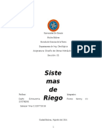 Sistema de Riego