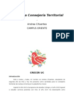 Programa Consejería Territorial CRECER 2017