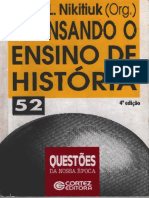 Prática Pedagógica I-Repensando o Ensino de Historia - Sônia L. Kititiuk Org.pdf