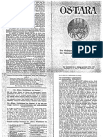 Liebenfels Joerg Lanz Von - Ostara Nr. 33 - Die Gefahren Des Frauenrechts Und Die Notwendigkeit Des Maennerrechts (1929, 11 Doppels., Scan, Fraktur)