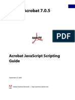 Adobe Acrobat 7.0.5: Acrobat Javascript Scripting Guide