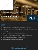 Economics of The Printing Press