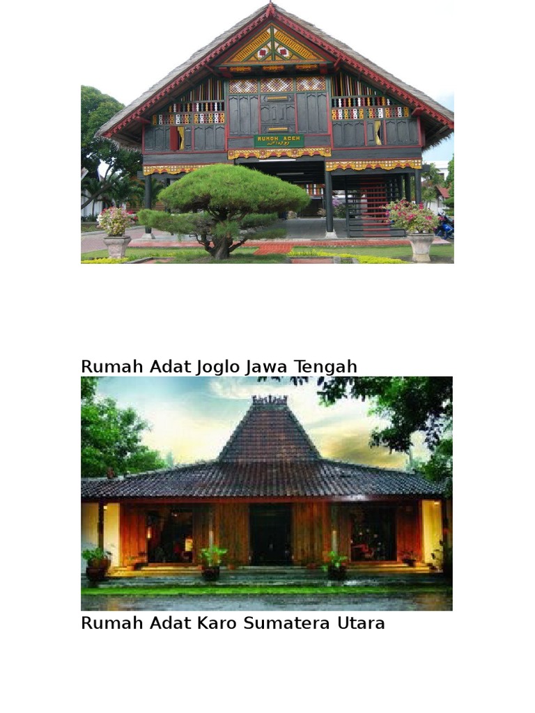 4300 Gambar Rumah Adat Indonesia HD Terbaik