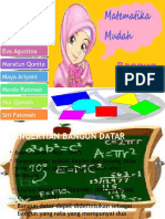 Matematika SD Mudah Materi Bangun Datar