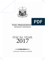 President Budget's Message PDF