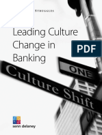 Leading Culture Changein Banking