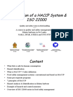 6 Introduction To HACCP System & ISO 22000