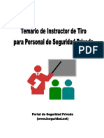 Temario Instructor Tiro PDF