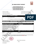 Eg 3360-01 Crawler Crane Defect