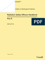 Radiation Saftey Officers Handbook