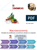 Variables macroeconómicas: producción, consumo, inversión y desempleo