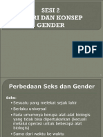 Sesi 2 Teori & Konsep Gender