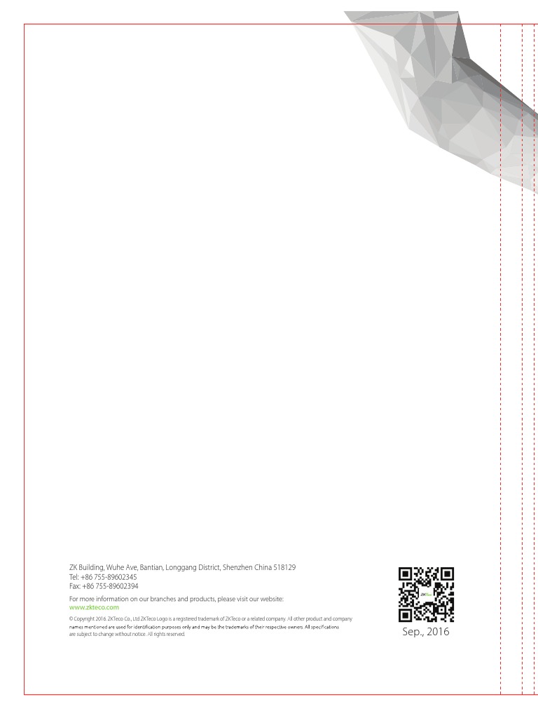 ZKTeco Catalogue 2016 | PDF | Access Control | Bluetooth