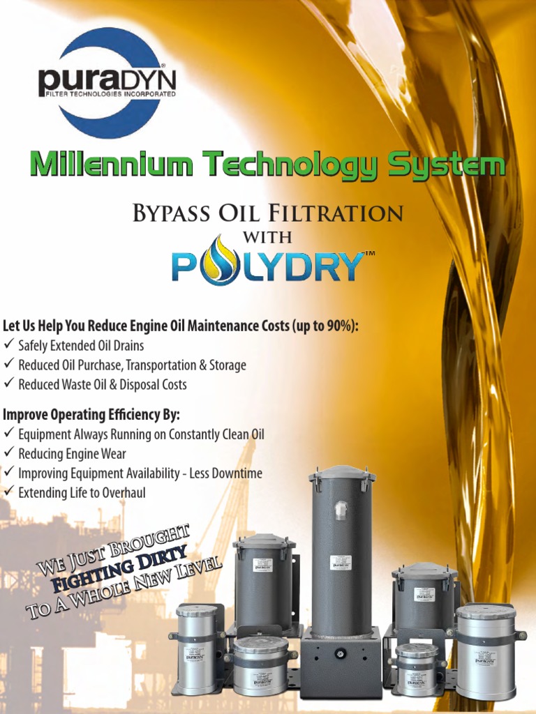 2015 Puradyn MTS Brochure Filtration Motor Oil