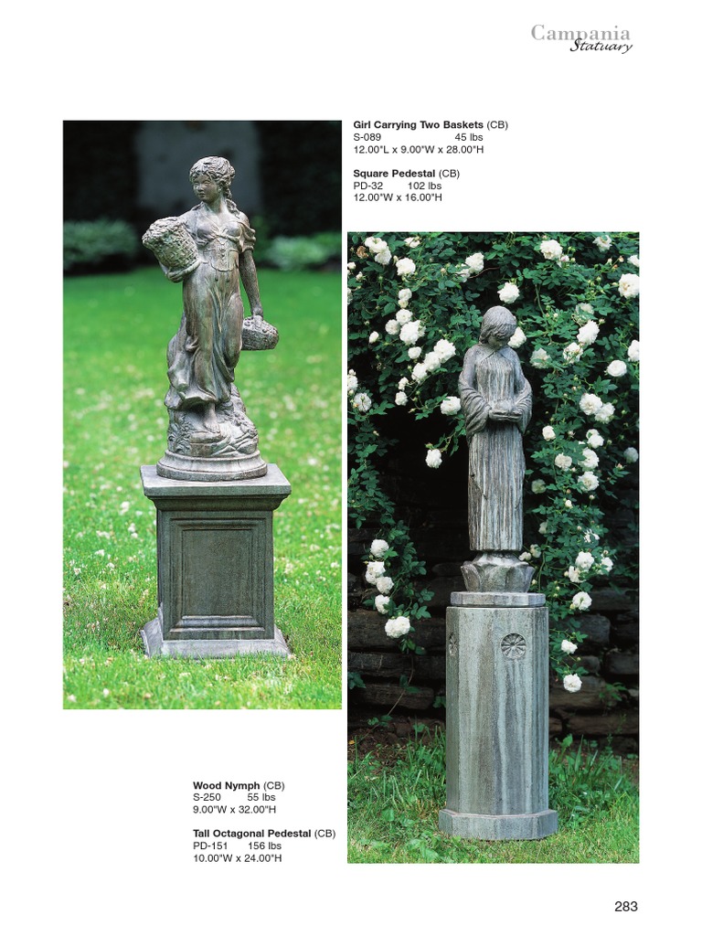 Campania Statuary Collection Details | PDF | Home & Garden
