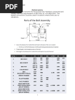 Bolted Joints:: Lecture Notes: CRB/CIV/MSEC