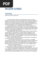 Maxim Gorki - Copilaria