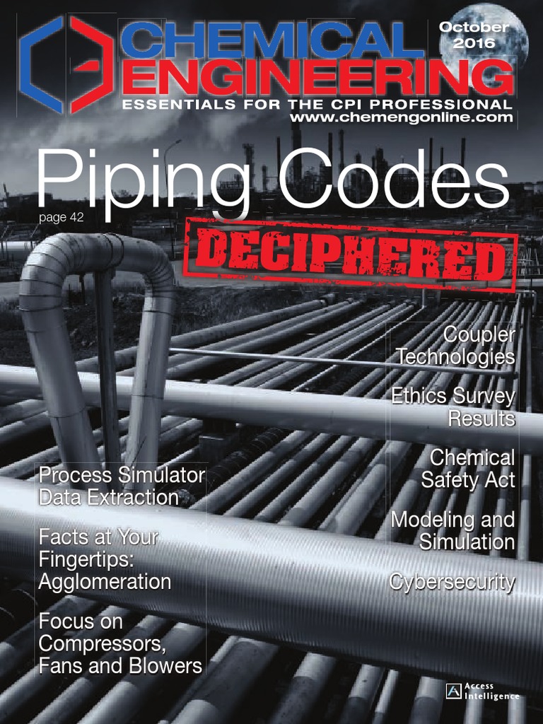 Chemical Engineering Magazine October 2016 Download Free Pdf