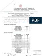 1 Commissione Ingegneri Sezione ARisultati 1 A Prova Scritta