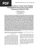 Download Penerapan Kaizen Costing System Dengan Menggunakan Operasional Activity Based Management Pada PT PARpdf by Indah Shofiyah SN327986865 doc pdf