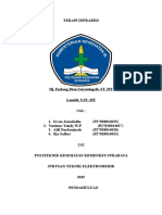 Laporan Praktikum Terapi Infra Red