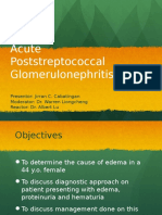 Acute Poststreptococcal Glomerulonephritis