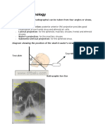 X-Rays in Rhinology: - Visualization of The Frontal Sinus and Ethmoid Air Cells. - Sinuses.