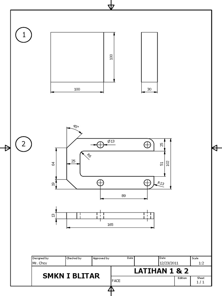 Gambar Jobsheet Cam | PDF