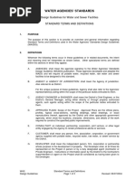 WSD Standard Drawings Overview | PDF | Specification (Technical Standard)
