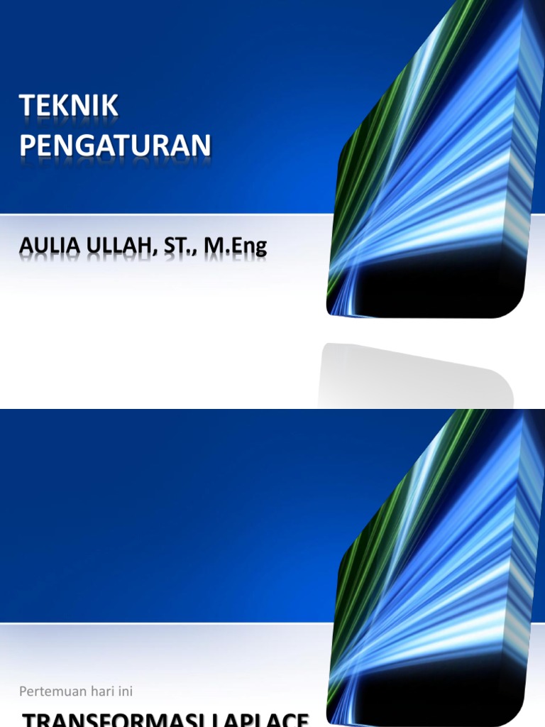 Teknik Pengaturan Blok Diagram