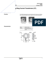 Instruction Bulletin CSH30 Interposing Ring Current Transformer (CT)