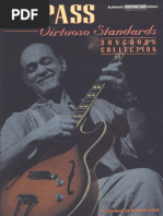 【激レア】JOE PASS Virtuoso Standards Joe Pass Virtuoso Standards Songbook Collection PDF | PDF