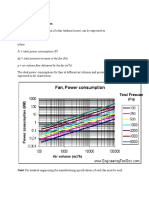 Fan Power Consumption