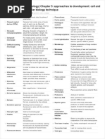 (Embryology) Chapter 5: Approaches To Development: Cell and Molecular Biology Technique