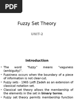 Fuzzy Set Theory