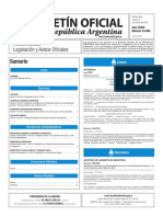 Boletín Oficial de la República Argentina, Número 33.484. 18 de octubre de 2016