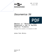 MEMÓRIAS DO "WORKSHOP" SOBRE Conservação de Recursos Florestais