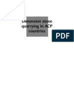 Dimension Stone Quarrying in Acp 2003 PDF