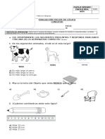 Evaluación Longitud