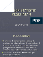 KONSEP STATISTIK KESEHATAN