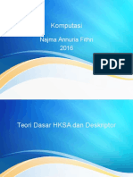 Komputasi Pertemuan 4