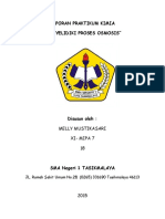 Laporan Praktikum Proses Osmosis