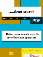 Boolean Search