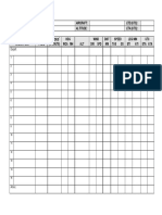 VFR Navigation Log