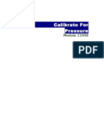 Calibrate for Pressure I-12408