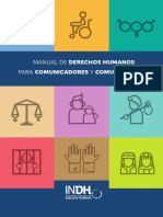 Manual de Derechos Humanos Para Comunicadores y Comunicadoras 2016