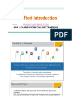 SAP Fiori Introduction